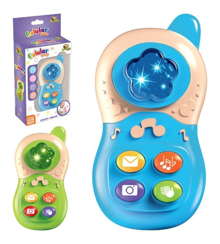 Celular De Brinquedo Bebê Educativo Infantil Sons E Luzes