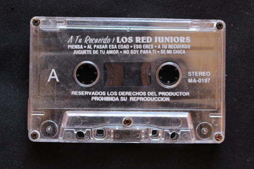 Casete Los Red Juniors - A Tu Recuerdo