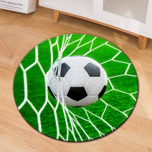 Bajada De Cama Niños / Alfombra Diseño Fútbol Básquet Pelota