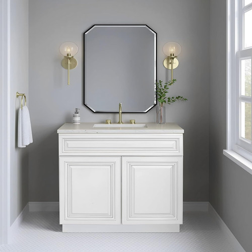 Base De Lavabo De Baño Lista Para Montar De 24 Pulgadas, 30