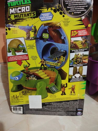 Turtles Micro Mutants Leo, Sellado Sin Abrir