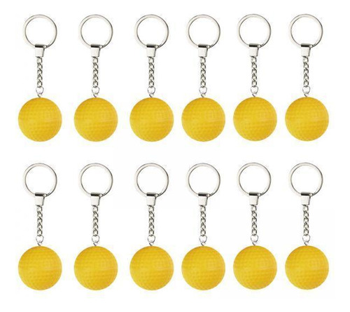 2 X 12 Uds Pickleball Llavero Colgante Juguete Llavero De