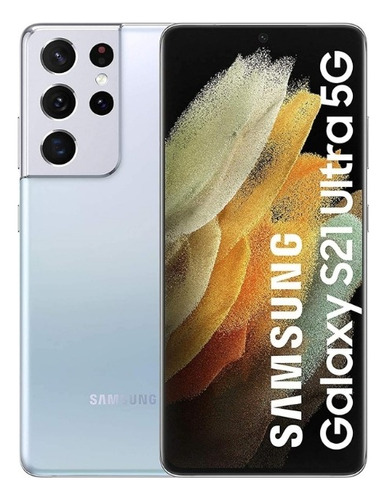 Samsung Galaxy S21 Ultra 256 Gb Silver 12 Gb Ram Liberado (Reacondicionado)