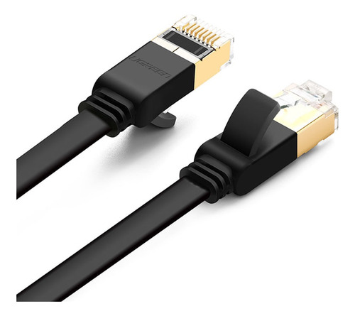 Cabo De Rede Lan Cat7 Ugreen U/ftp Flat Ethernet Gigabit 2m