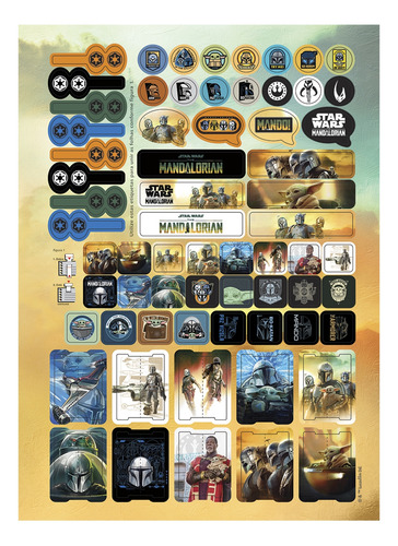 Caderno Star Wars The Mandalorian 10 Mat Univ Jandaia Capa 3