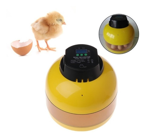Imagen 2 de 10 de Mini Incubadora De 10 Huevos Janoel 100% Nuevo Alta Calidad