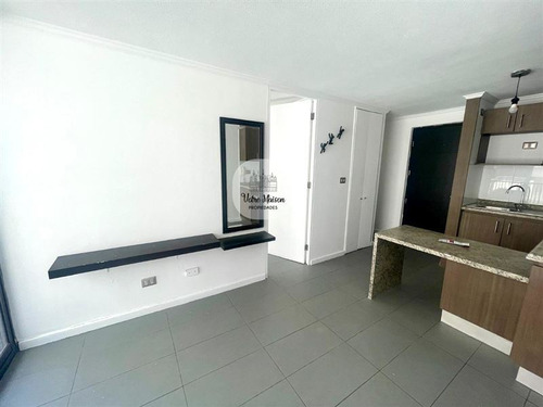 Departamento En Venta De 1 Dorm. En Santiago