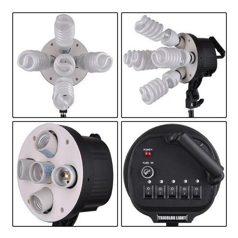 Studiofx 2400 Kit Iluminacion Fotografico Gran