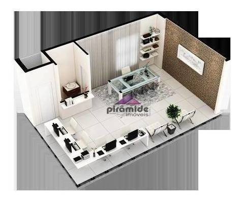 Imagem 8 de 10 de Sala Para Alugar, 32 M² Por R$ 1.400,00/mês - Jardim Aquarius - São José Dos Campos/sp - Sa0440
