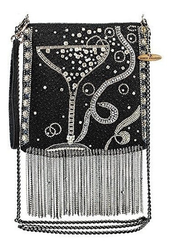 Bolso Cruzado Champagne Con Toque Burbuja - Mary Frances