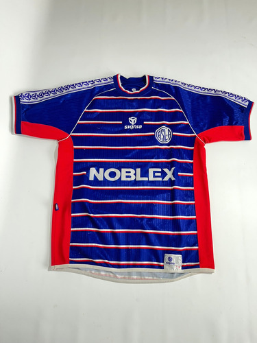 Camiseta San Lorenzo Signia Azul Libertadores 2001 #13 Abreu (Usado)