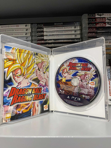 Jogo Ps3 Dragon Ball Z Raging Blast Físico