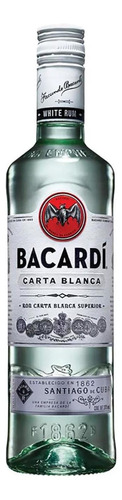 Pack De 4 Ron Bacardi Carta Blanca 375 Ml