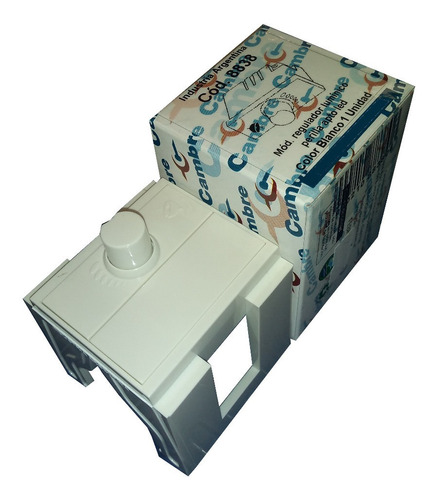 Dimmer Regulador De Luz (apto Led) + Adaptador Din Cambre 