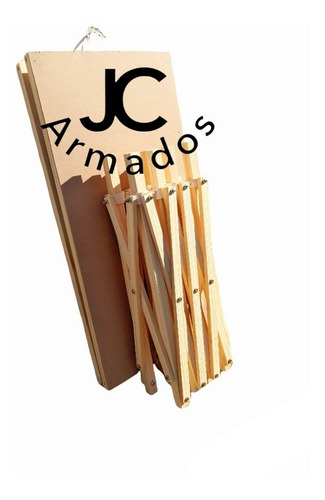 Imagen 5 de 7 de Mesa Y Caballete De Feria Bajo 160x40x60 De Alto Jc Armados