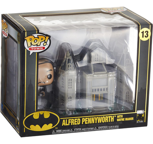 ¡funko Pop! Town: Batman 80th - Mansión Wayne Con Alfred ...
