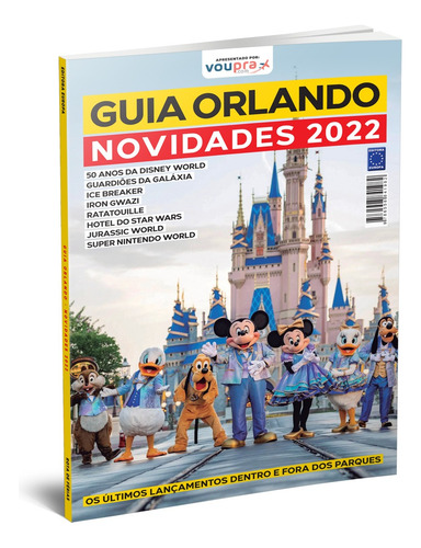 Guia Orlando 2022, de Editora Europa. Editorial Editora Europa Ltda., capa mole em português, 2021
