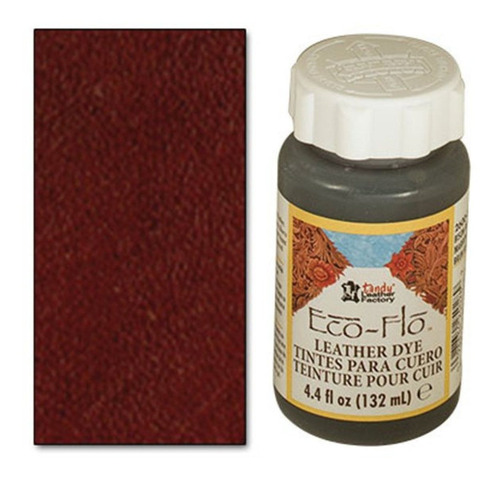 Tandy Leather Tinte Para Cuero Eco-flo 4.4 Fl Oz 4.5 Caoba