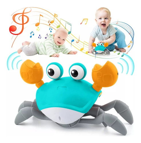 Juguete De Cangrejo Con Música Ligera Para Bebés