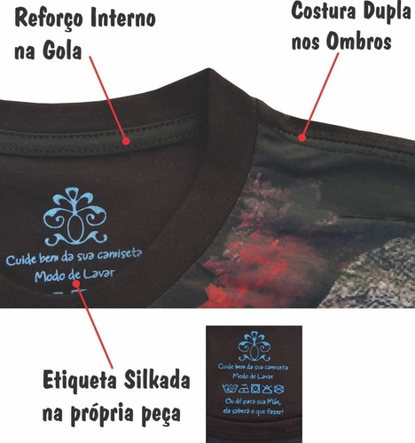 Camiseta Estilosa 3d Fullprint Game M K Sc