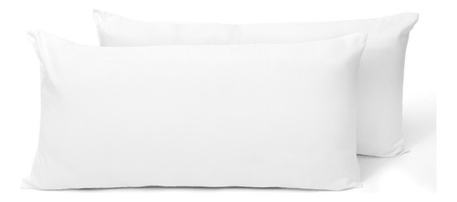 Pacote Com 2 Unidades King Size Microfibra Firmes. Blancos A