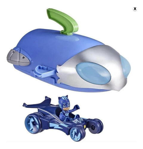 Figuara De Acción Pj Masks - Playset Cuartel General 2 En 1
