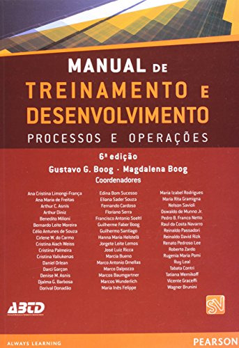 Libro Manual De Treinamento E Desenvolvimento Processos E Op