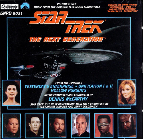 Cd:star Trek - La Nueva Generación: Música Del Original