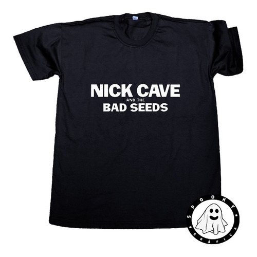 Remera Nick Cave And The Bad Seeds Logos Algodón Premium