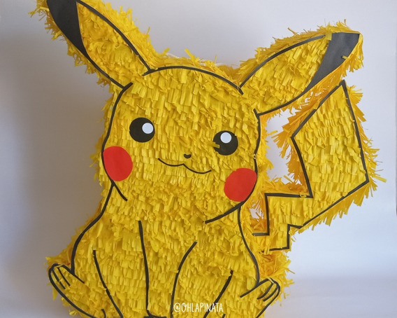 Piñata Pikachu Pokémon | MercadoLibre