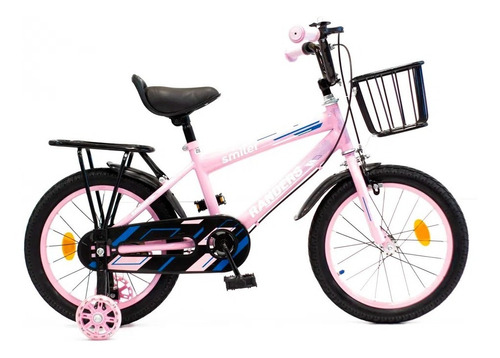 Bicicleta Infantil R16 Randers Bke161 Rueditas Con Canasto  