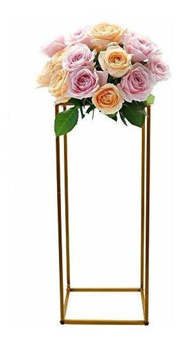 Nice Choice - Soporte Para Flores De Boda, 4 Piezas De Metal