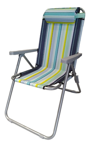 Silla Playera Plegable Varias Posiciones Bentancor Outdoor