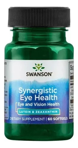 Swanson Synergistic Eye And Vision Health 60caps 