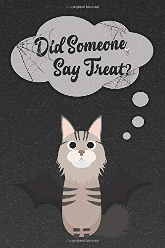 Maine Coon Lined Notebook A Halloween Themed Notebook For Am