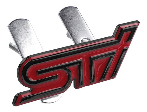 Emblema Logo Frontal Para Subaru Sti Metálico 9.3x3.5cm