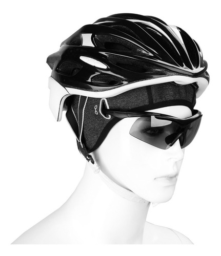 Imagen 9 de 9 de Gorro Termico Transpirable Para Ciclista Motociclista Mujer