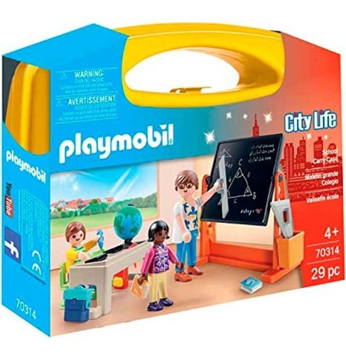 Playmobil City Life Maletín Grande Colegio 70314 Intek