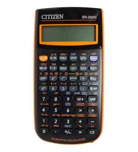 Calculadora Cientifica Citizen Sr 260 165 Funciones