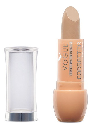 Corrector Vogue Color De Larga Duración En Barra 4.5gr Tono Castaño