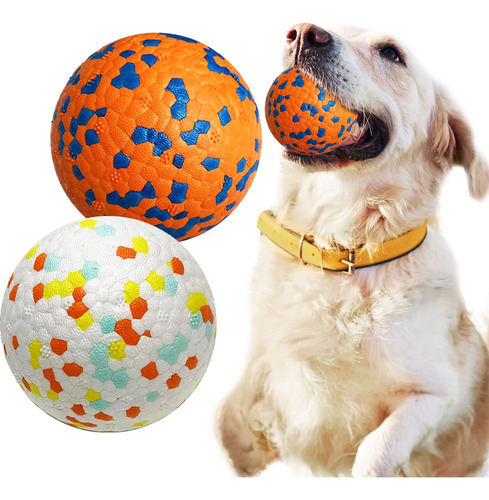 Petcare Paquete De 2 Bolas De Juguete Para Perros, Indestruc
