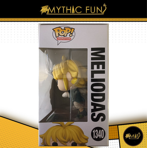 Funko Pop The Seven Deadly Sins - Meliodas 1340 (Usado)