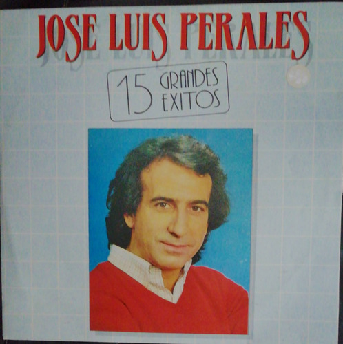 Jose Luis Perales 15 Grandes Exitos Disco Vinilo Musica Pop