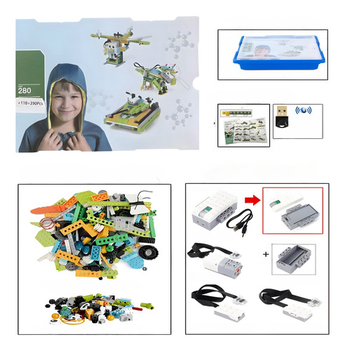 Wedo 2.0 390 Piezas Actualizado Robotica Programable 45300 