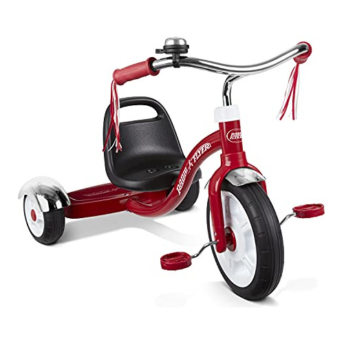 Triciclo Rojo Clásico Para Niños De 2.5-5 Años