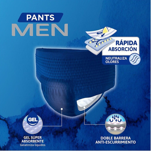 Tena Pants Men Talla Ch/m 13 Pzs Mediano