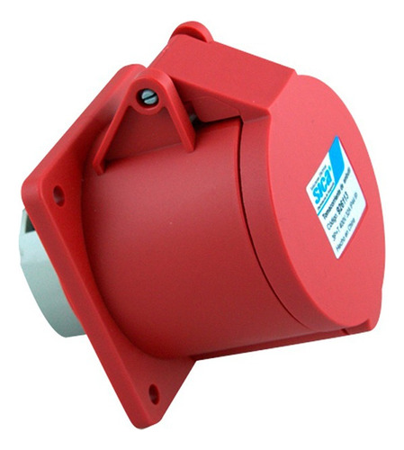 Toma Industrial Embutir 32a 3p+t Ip44 Sica 926113 Color Rojo