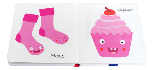 Rosa: brincando com as cores, de Yoyo Books. Editorial Brasil Franchising Participações Ltda, capa dura em português, 2015