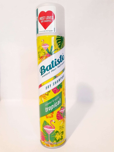 Batiste Champú Seco, Fragancia Tropical (200ml)