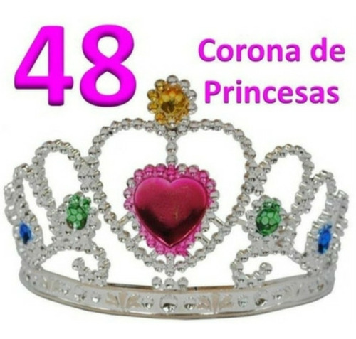 48 Tiaras Coronas De Princesa Niña Boda Xv Años Cumpleaños